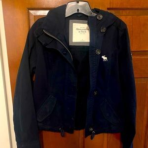 Abercrombie and Fitch Utility zip and hood jacket